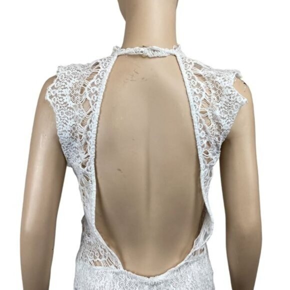 NWT Free People WOmen’s Daydream Bodycon Slip Dress size medium Open‎ Back - Picture 12 of 15